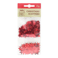 Christmas  Scatters Stars Red 15g XB2833