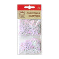 Christmas Shaker Confetti  - Snowflakes & Reindeers, White, 15g