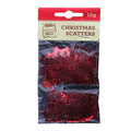 Christmas  Scatters Angels and Reindeers Red 15g XB2833