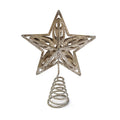 Glitter Star Tree Topper - Antique Copper, 13cm, 1pc