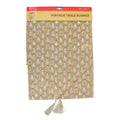 Table Runner Glitter Golden Trees- 180 x 33 cm