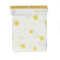 Christmas Tablecloth- Gold Stars, 130 X 180 CM
