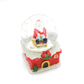 Christmas Snow Globe Waterball - Santa on Chimney