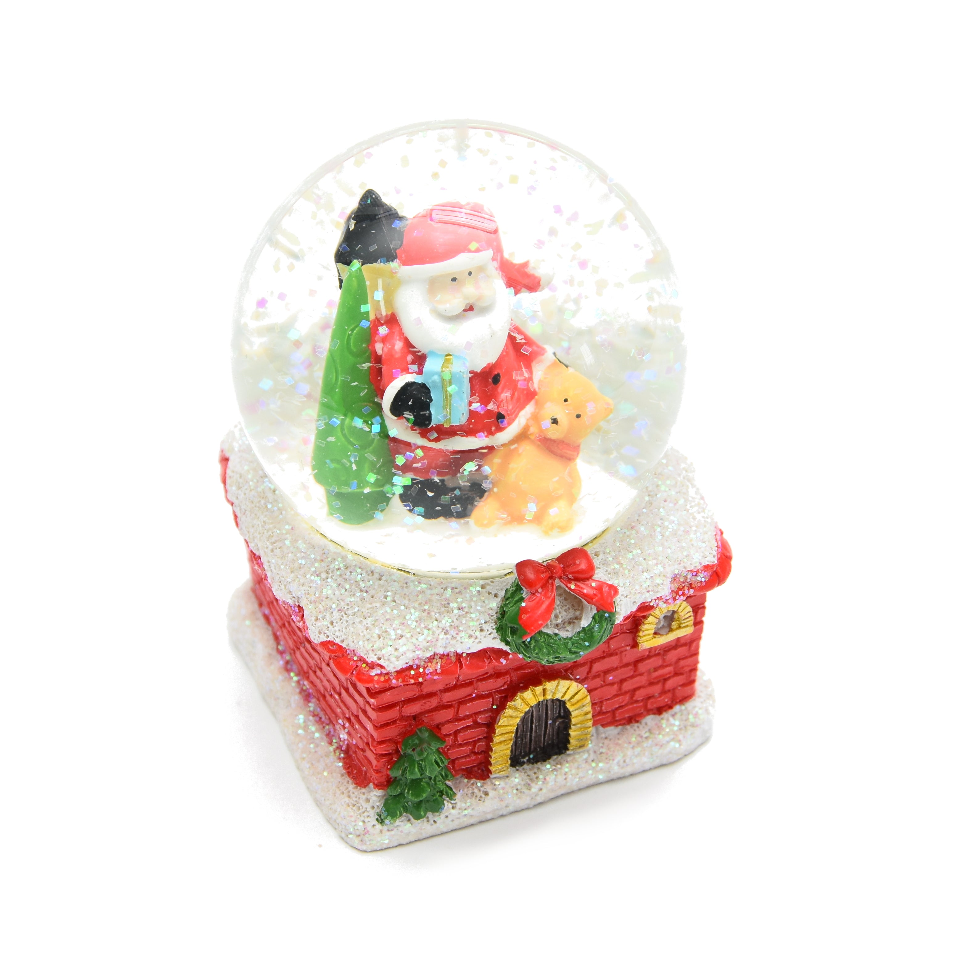 Christmas Snow Globe Waterball Assorted - Santa