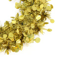 Tinsel Berry Wreath - Golden, 25cm, 1pc