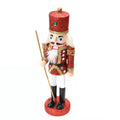 Christmas Decoration - Glitter Nutcracker, Assorted Colour, 25cm