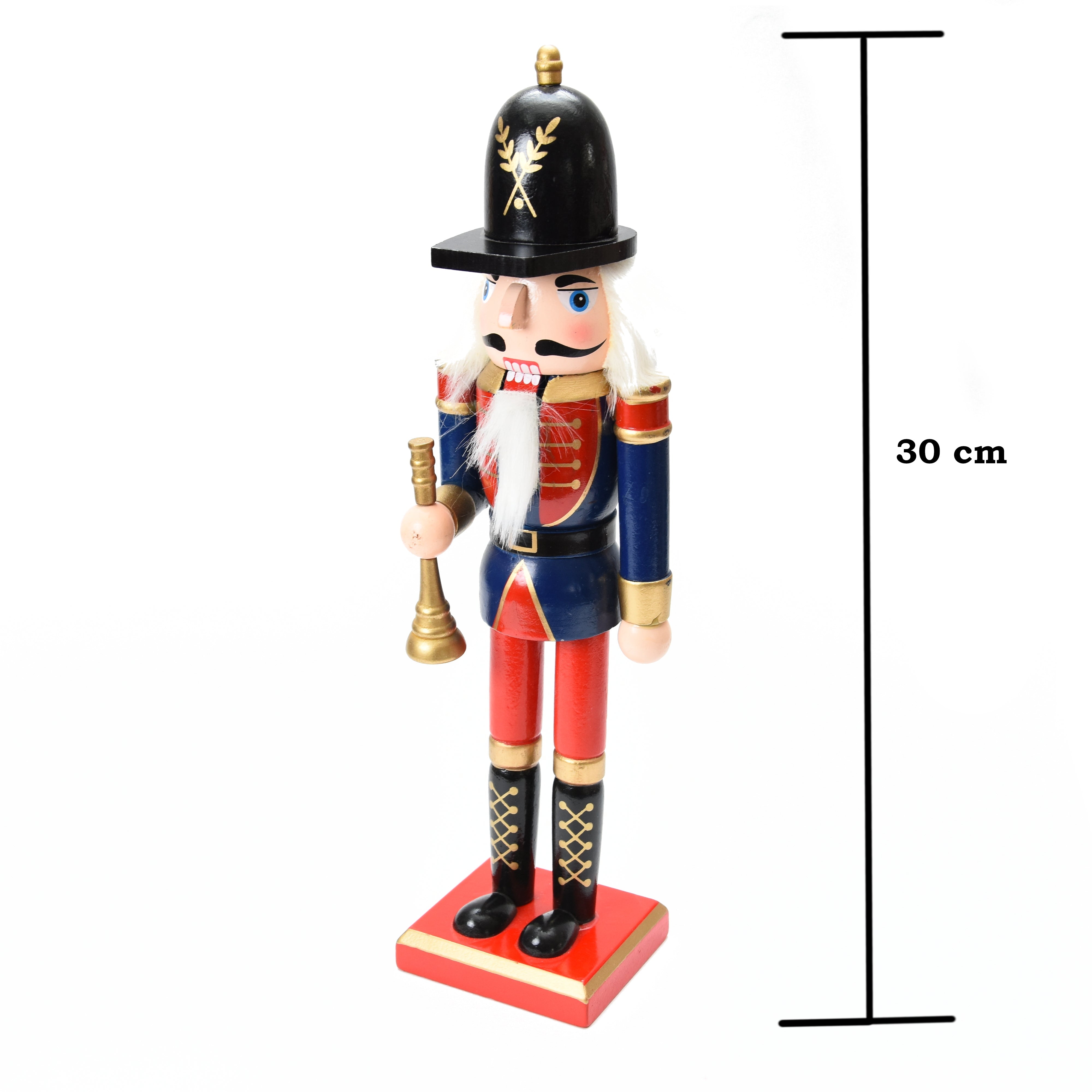 Christmas Decoration - Nutcracker, Assorted Colour, 3ocm