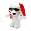 Dancing Polar Bear - White, 31cm