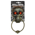 Haunted Skull Door Bell With Battery Operated 24cm Bronze