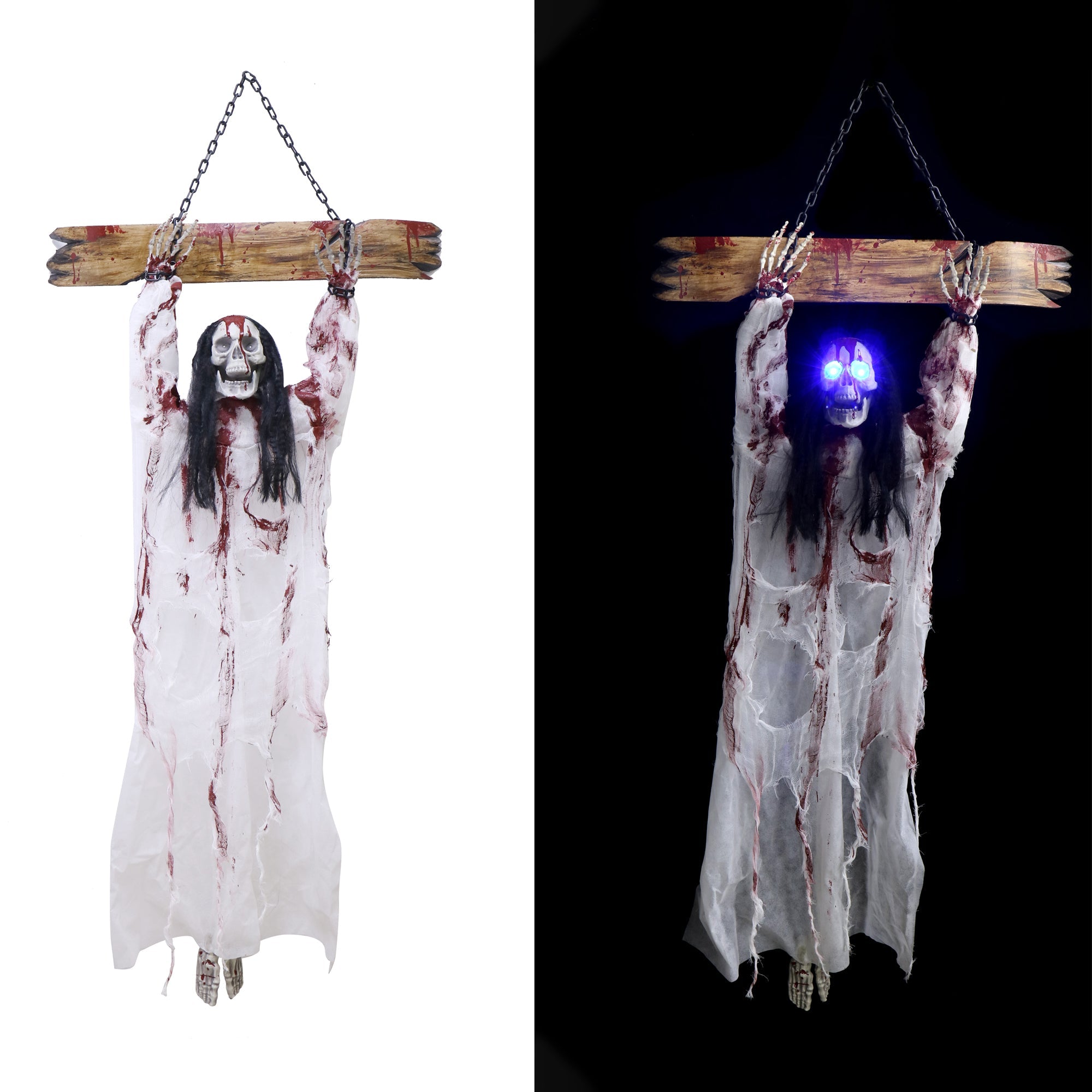 Light Up Hanging Ghost 1.58M