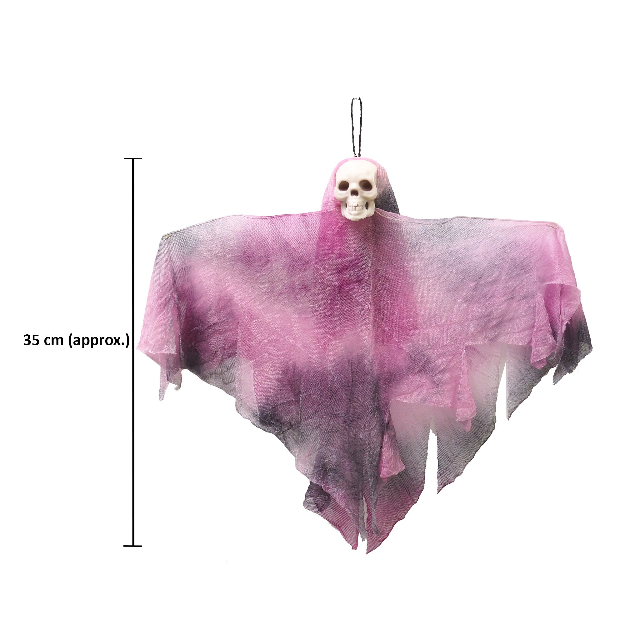 Hanging Reaper 35cm Mauve & Black