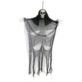 Skeleton Hanging Reaper With Chain 90cm White
