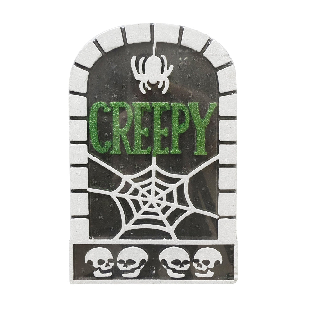Thermocol Tombstone Creepy 25cm