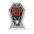 Thermocol Tombstone RIP 25cm assorted  1pc