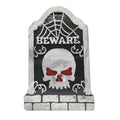 Thermocol Tombstone Beware 25cm - Assorted Design