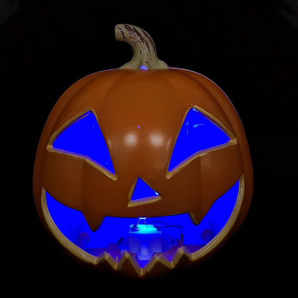 Light Up Pumpkin 12cm Dia