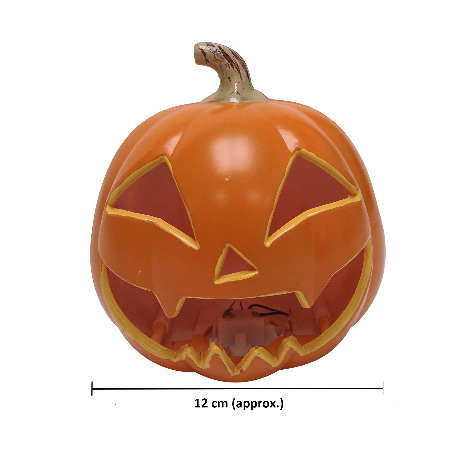 Light Up Pumpkin 12cm Dia