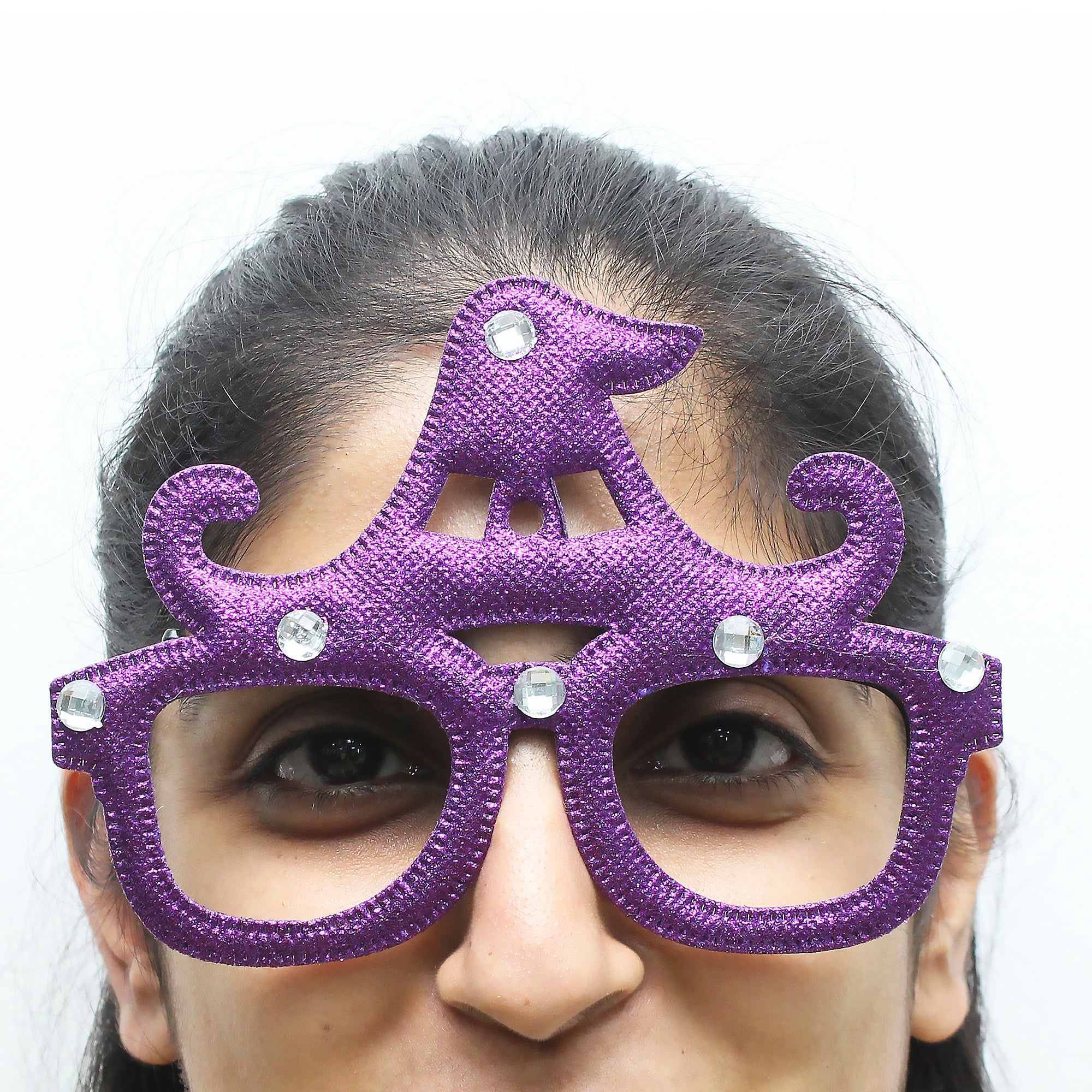 Halloween Glasses Purple
