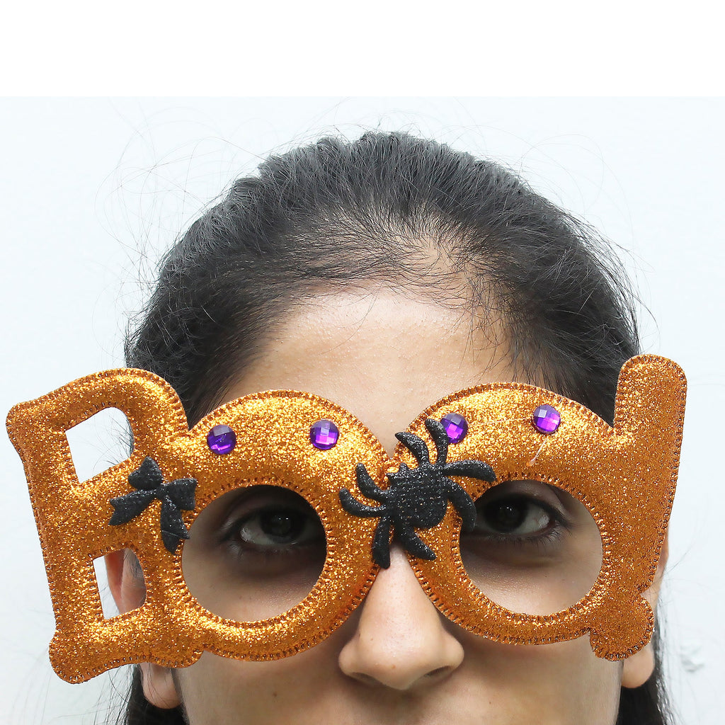 Halloween Glasses Gold