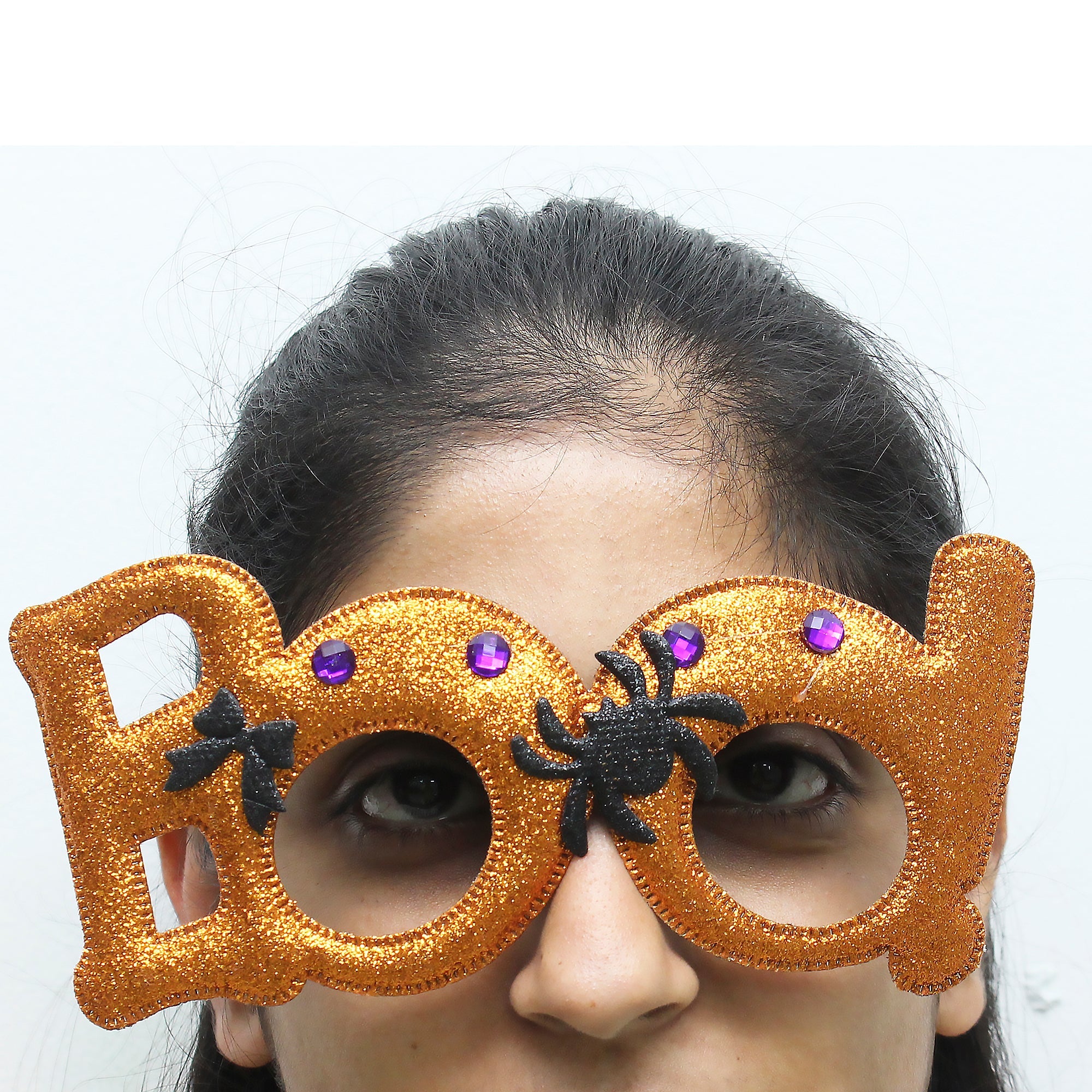 Halloween Glasses Gold