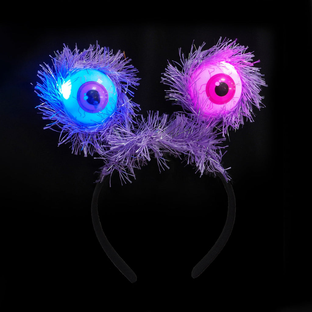 Light Up Headband Eye Lavender 1pc