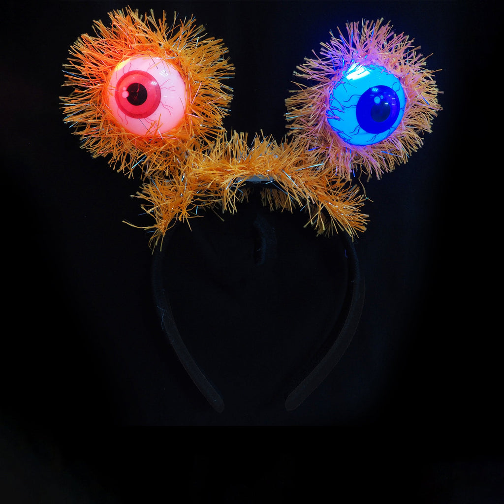 Light Up Headband Eye Orange
