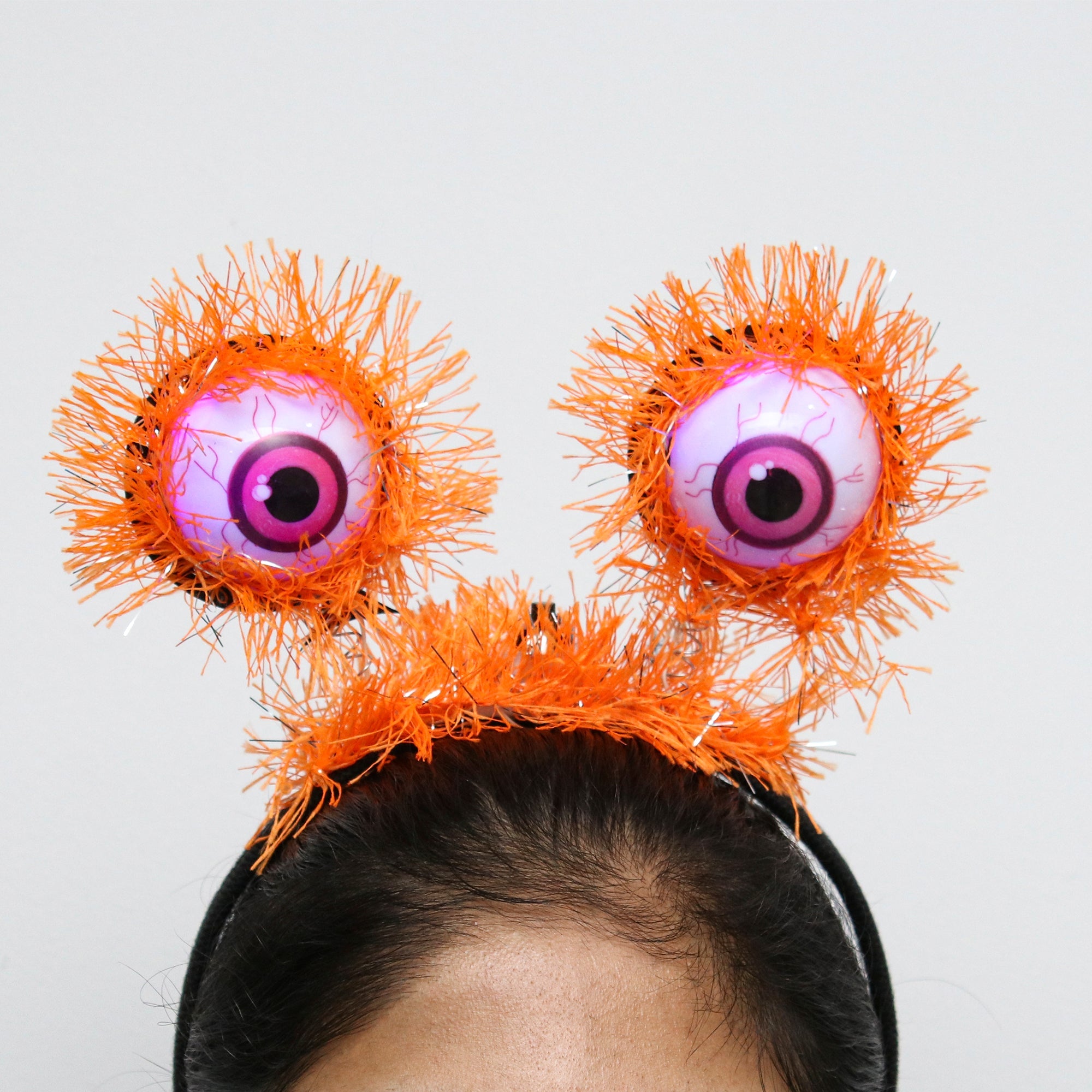 Light Up Headband Eye Orange