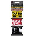 Warning Fright Tapes 9M Enter If You Dare 3Pc