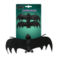 Halloween Creature Bat Set Black 3Pc