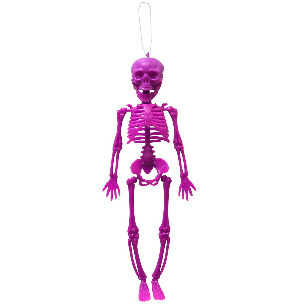Hanging Skeleton 30cm Pink