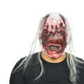 Zombie Latex Mask Ripped Face