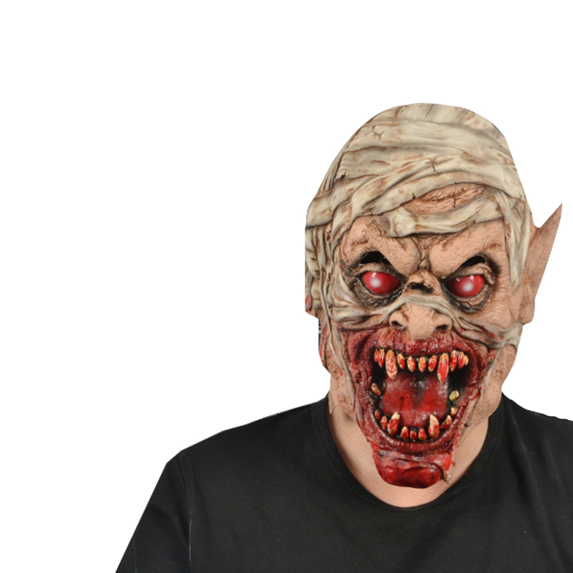 Zombie Latex Mask Bloody Eyes