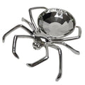 Halloween Spider Bowl Silver 23cm