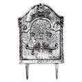 Tombstone Lawn Stake - Grey Rip 1pc