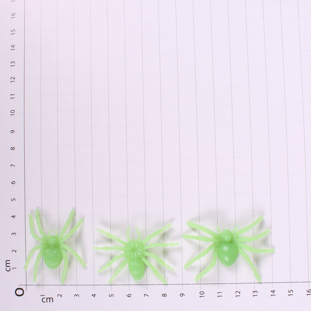 Glow in the Dark - Spiders 10pc