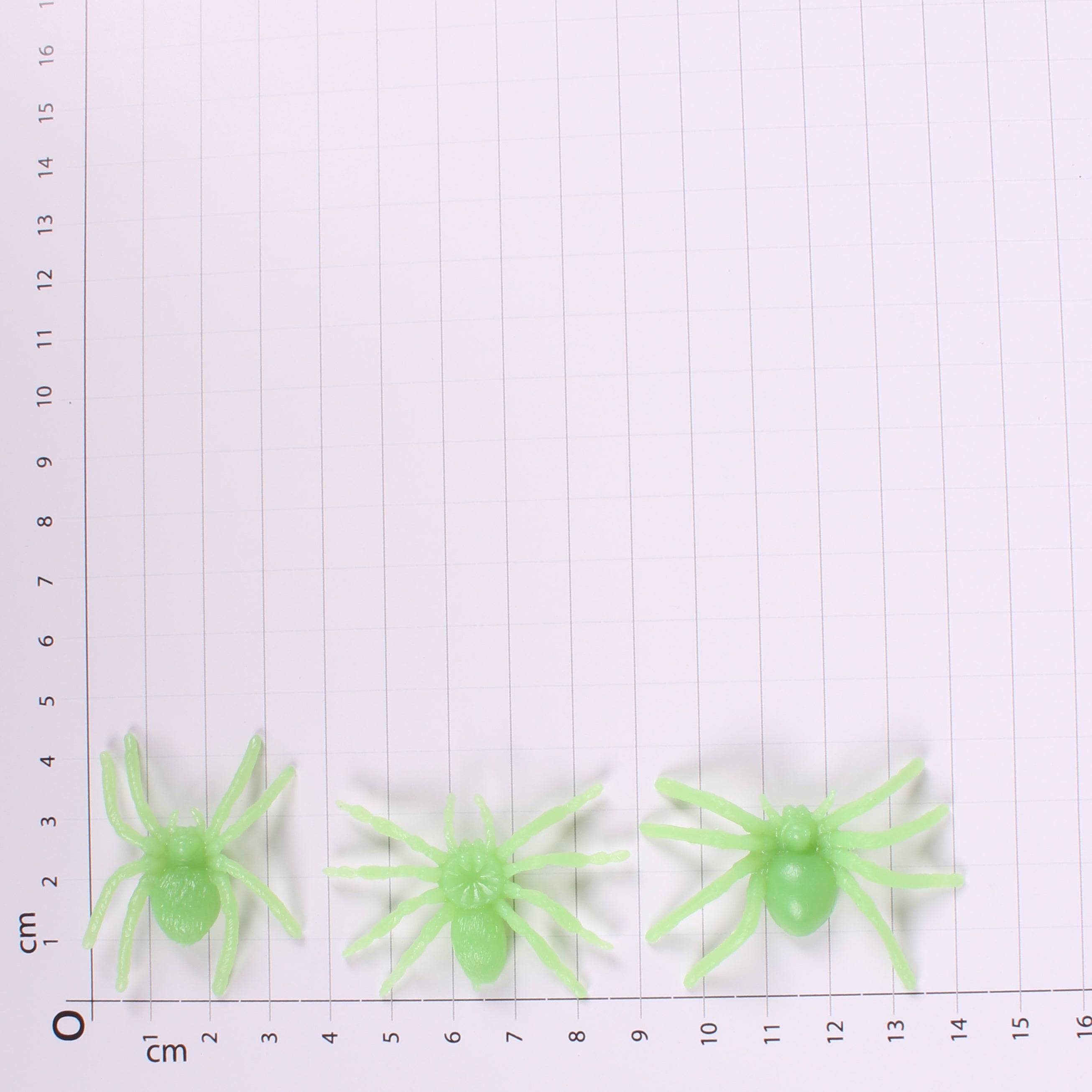 Glow in the Dark - Spiders 10pc