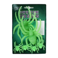 Glow in the Dark - Spiders 6pc