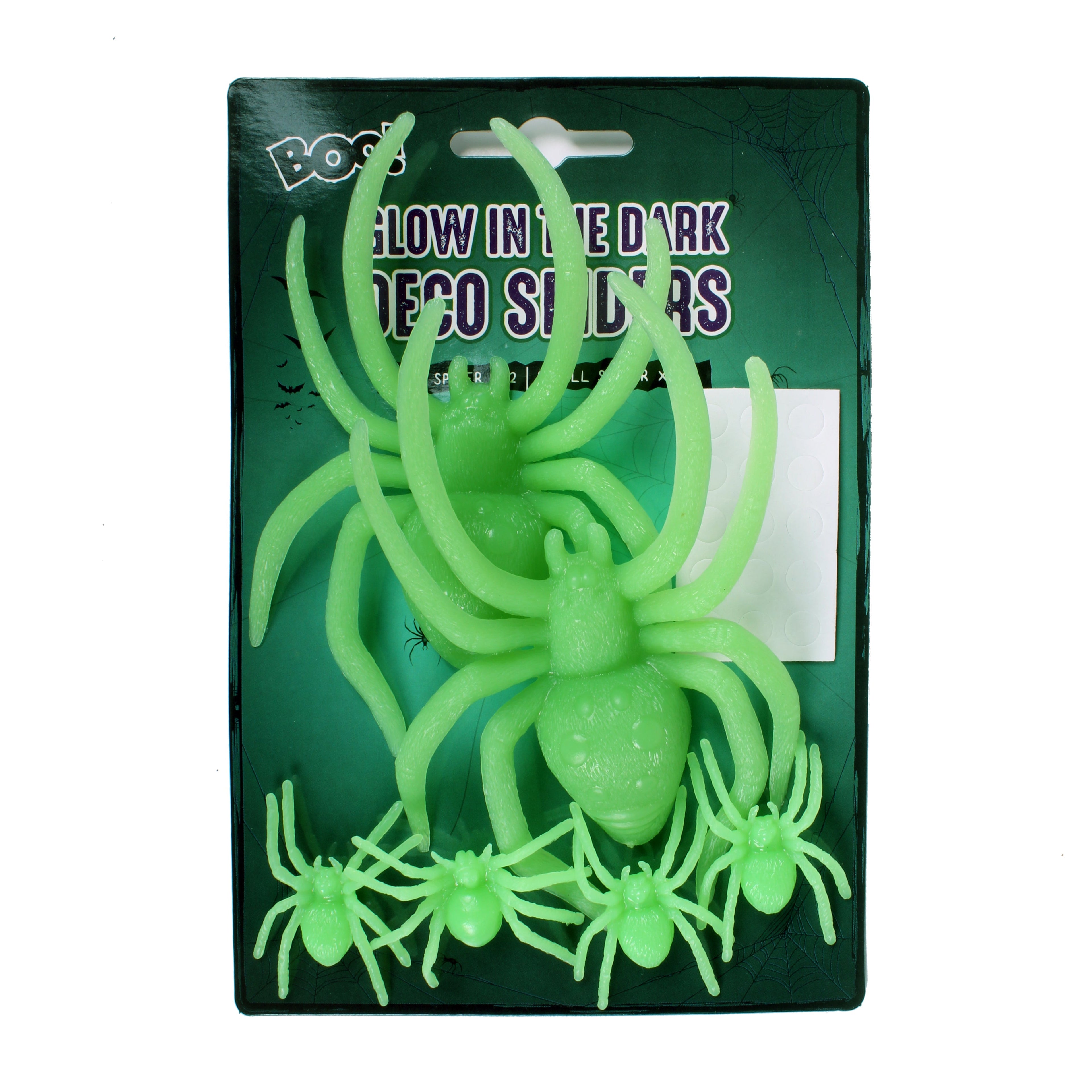 Glow in the Dark - Spiders 6pc