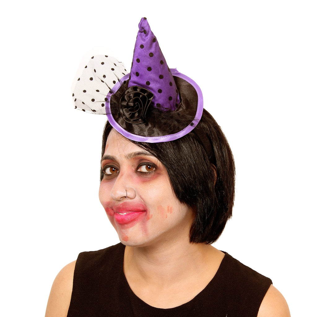 Witch Headband - Purple 1pc