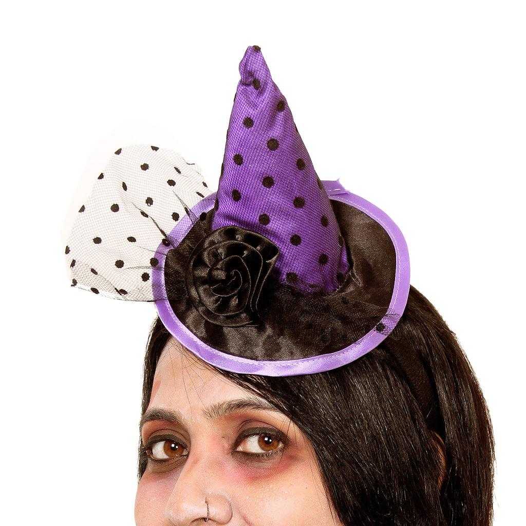 Witch Headband - Purple 1pc