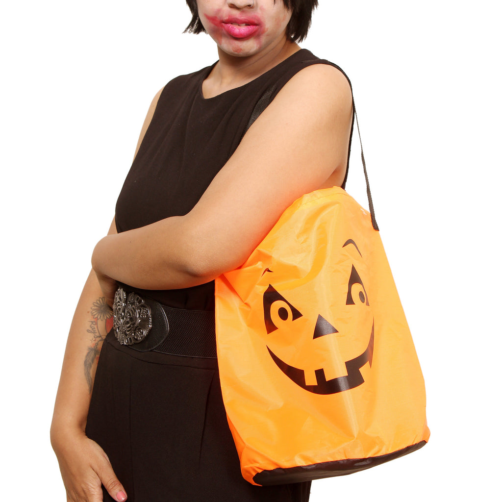 Trick or Treat Sacks - Orange 31.5 cm 1pc