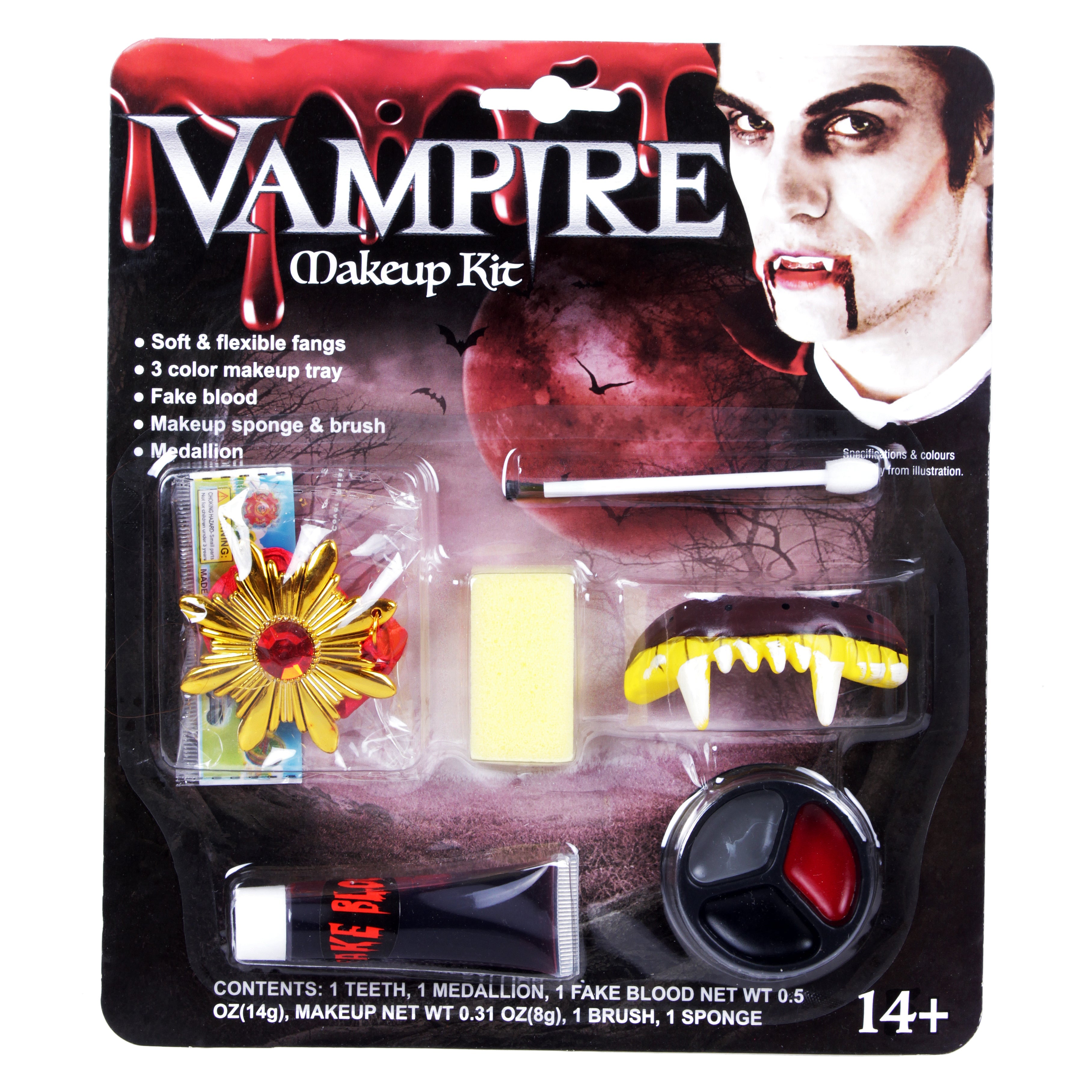 Vampire Make-Up Set - Medallion
