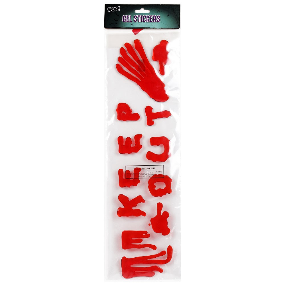 Gel Stickers - Keep Out 50cm 1pc