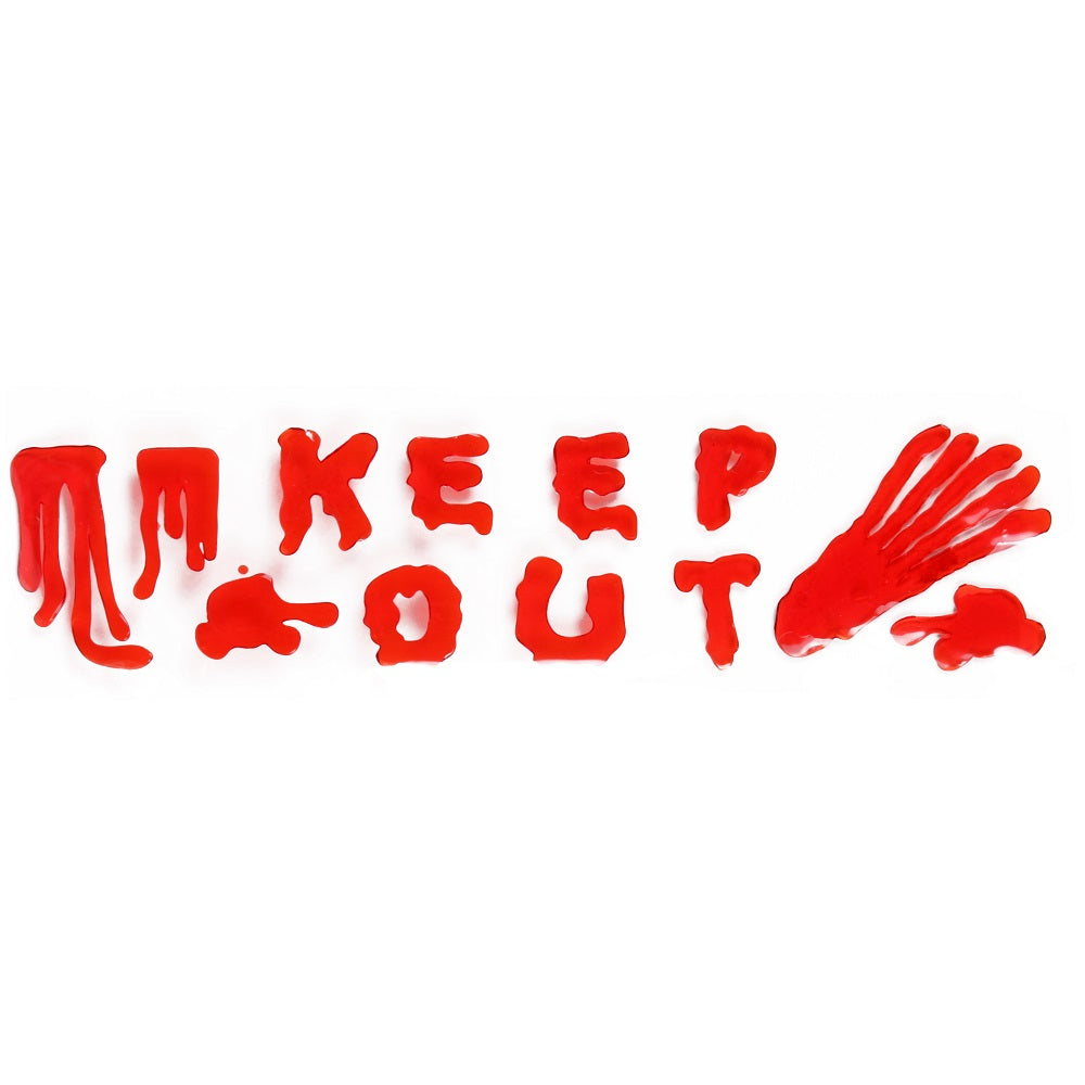 Gel Stickers - Keep Out 50cm 1pc