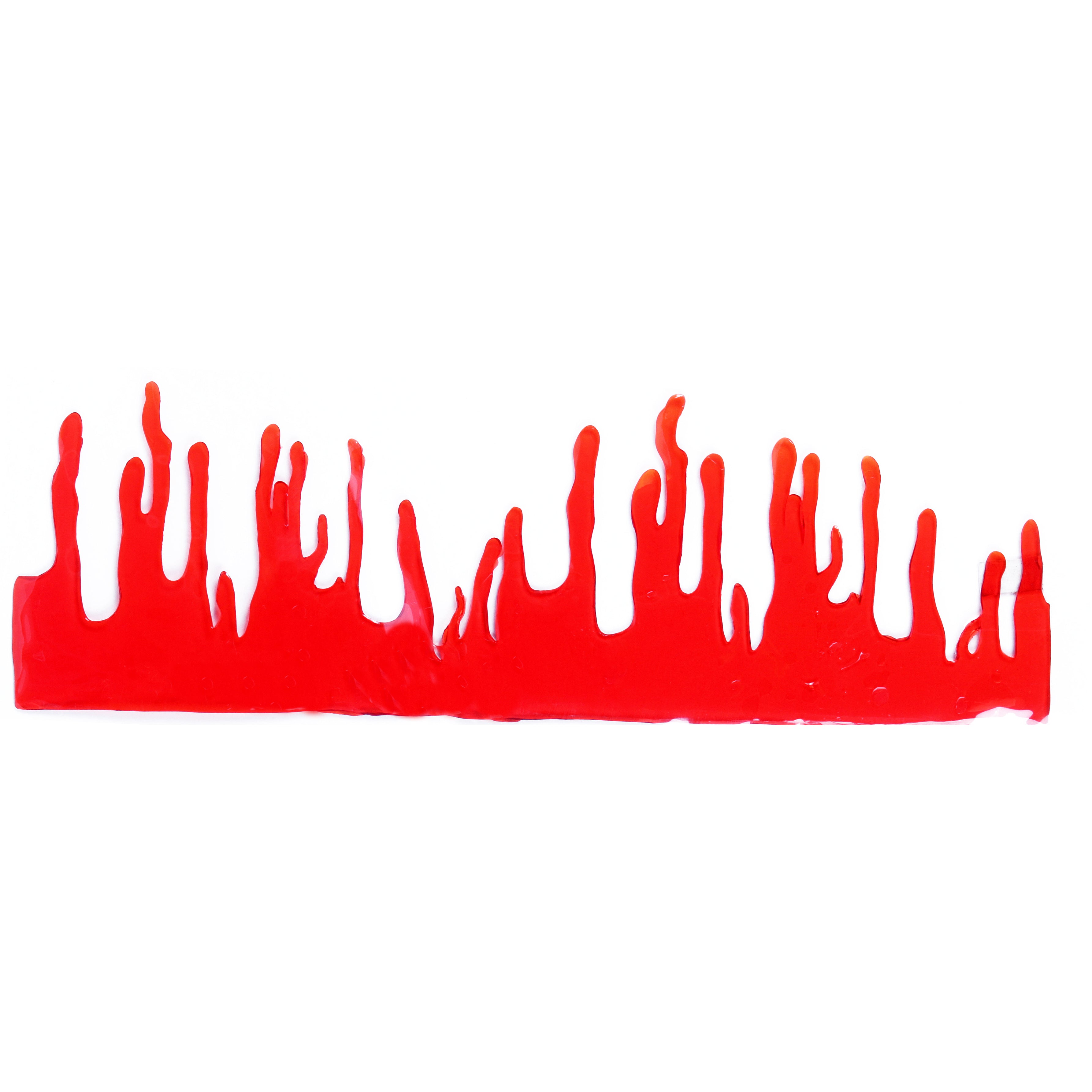 Gel Stickers - Blood Run 50cm