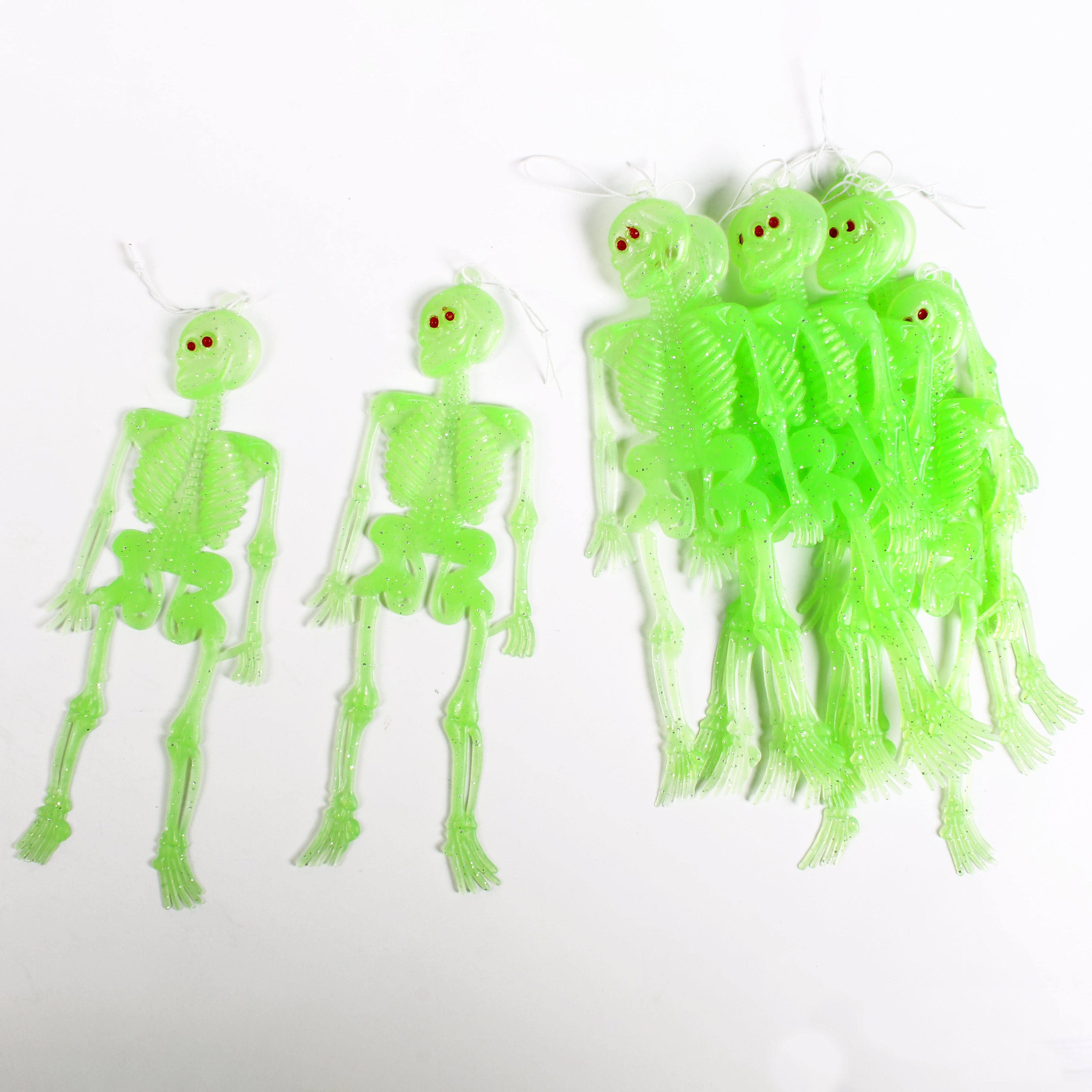 Skeleton 15cm - Green 10pc