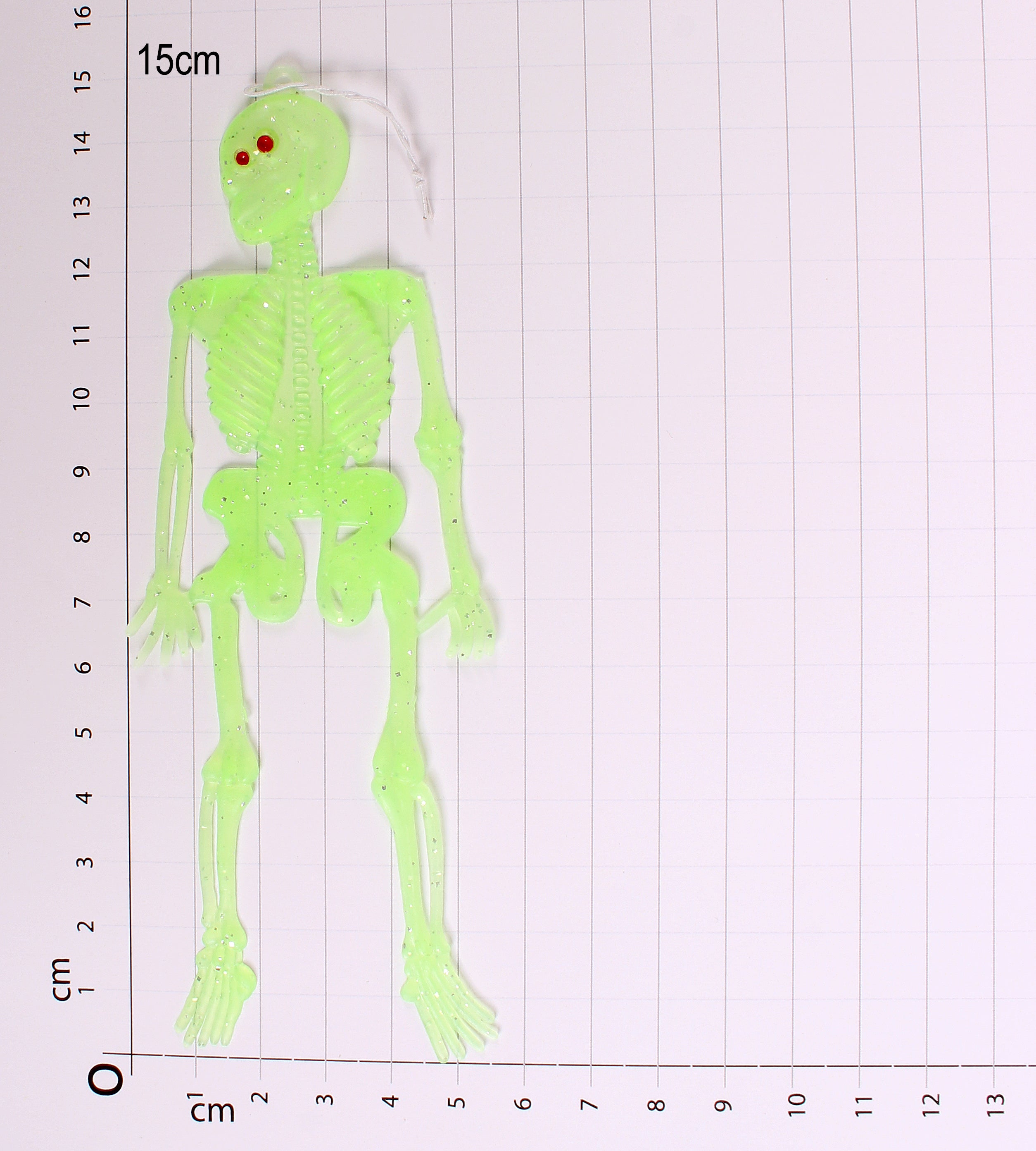 Skeleton 15cm - Green 10pc