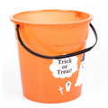 Trick or Treat Bucket - Orange 15cm 1pc
