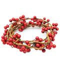 Garland - Red Berries, 1.5mt, 1pc
