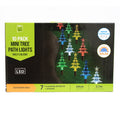Solar Powered Mini Tree Path Lights, Height 24cm, 10pc Box